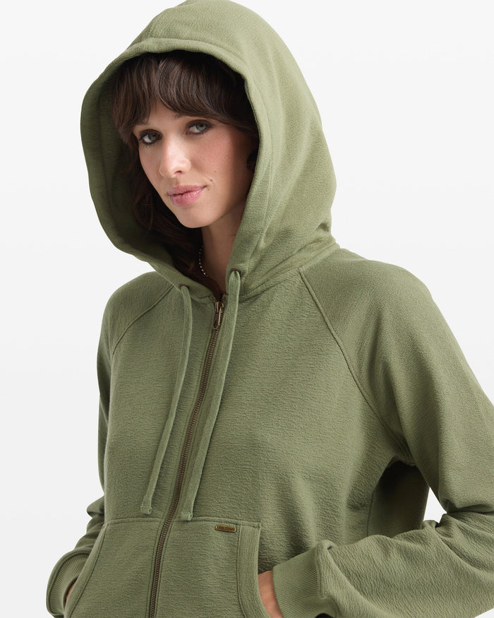 Volcom Women's Lived In Fleece Zip Sweatshirt