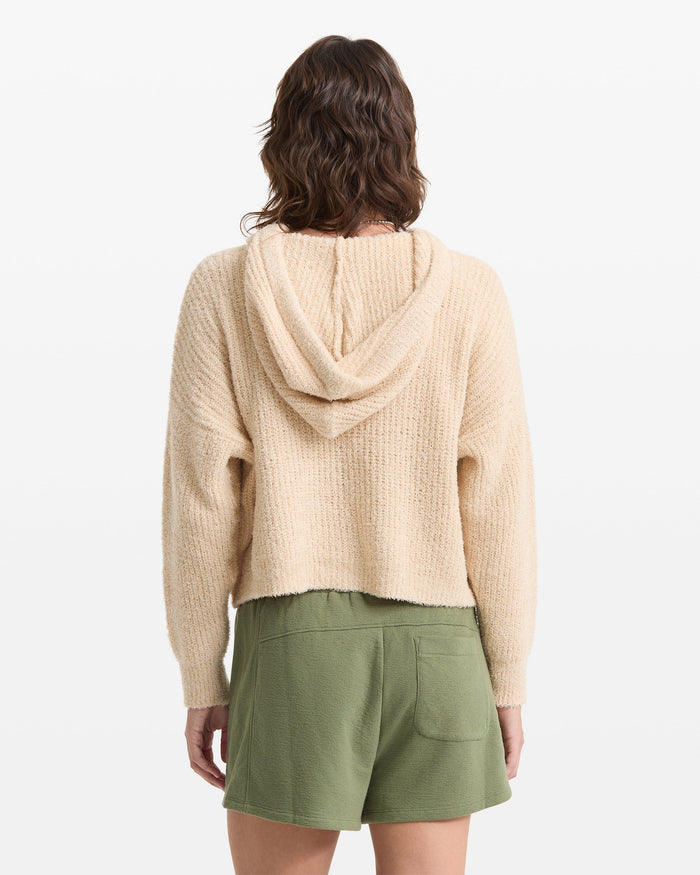 Women's Lived In Sweater-Oat-Volcom