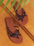 Women's New School II Sandals-Black-Volcom