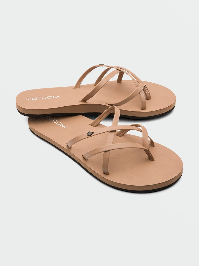 Women's New School II Sandals-Natural-Volcom