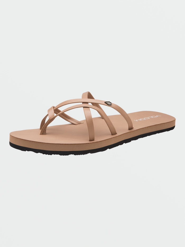 Women's New School II Sandals-Natural-Volcom
