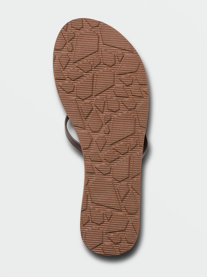 Women's New School II Sandals-Brown-Volcom