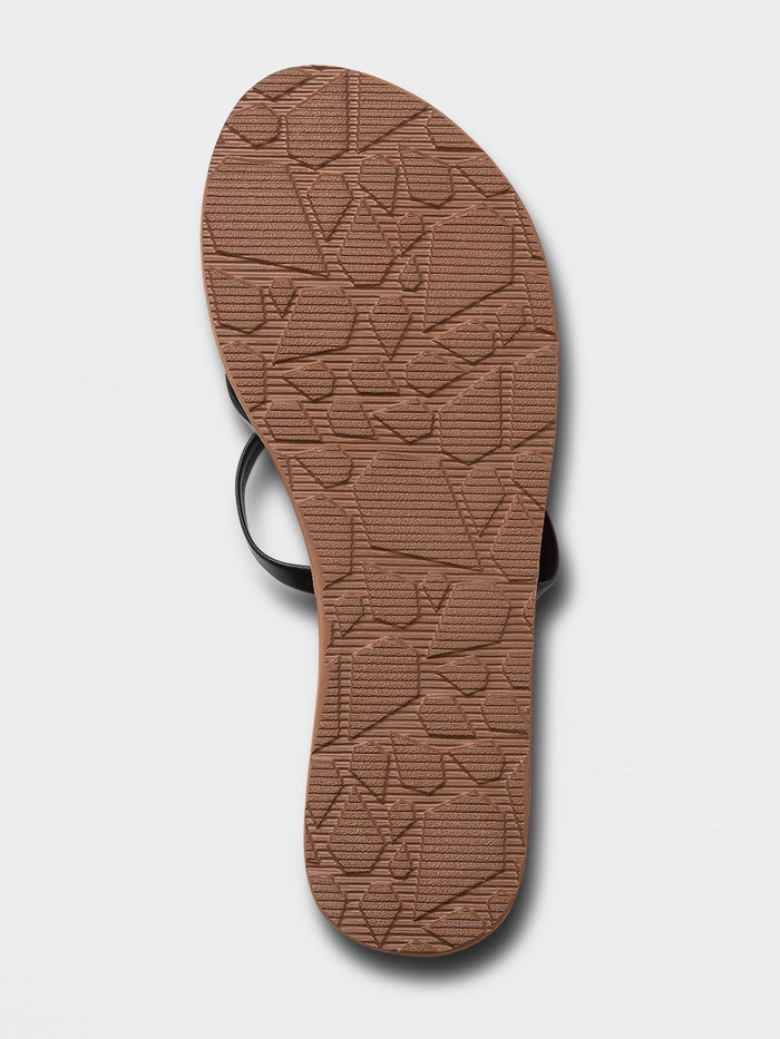 Women's New School II Sandals-Black-Volcom
