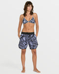 Women's Paradise Dreamer Boyfriend 6" Boardshorts-Black-Volcom
