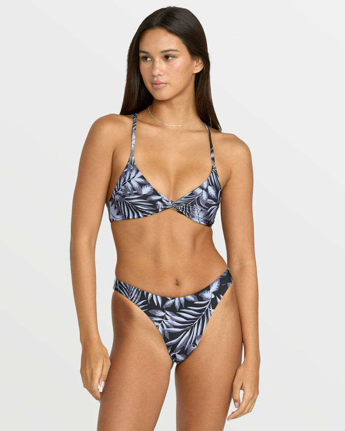 Women's Paradise Dreamer Twist X Back Bikini Top-Black-Volcom