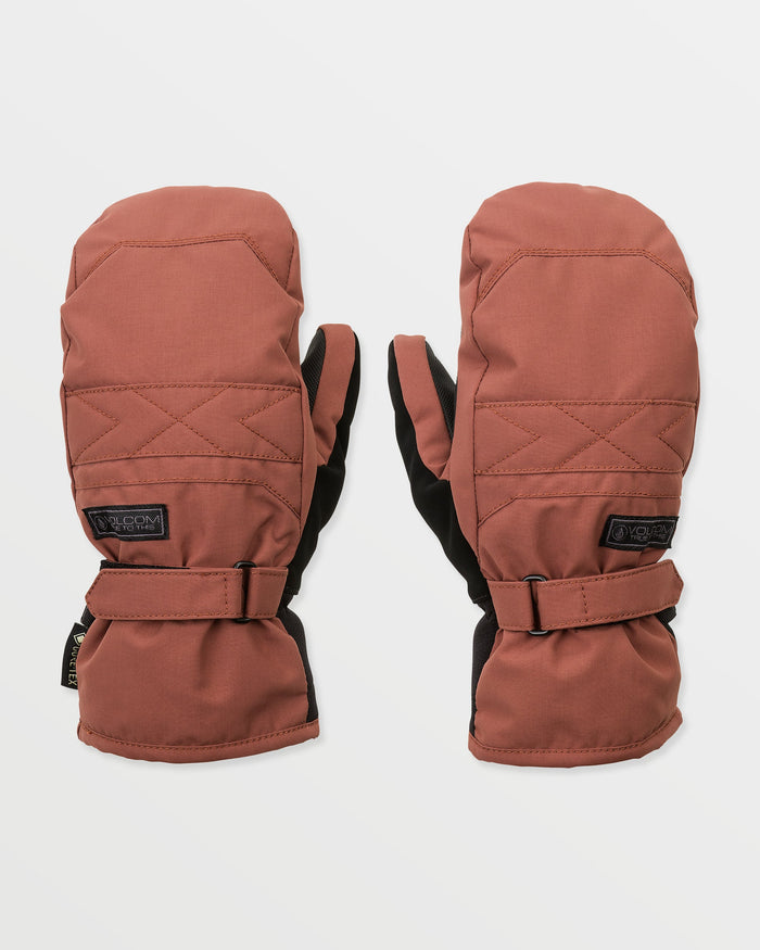 Women's Peep Gore-Tex Mitts-Henna-Volcom