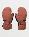 Women's Peep Gore-Tex Mitts-Henna-Volcom