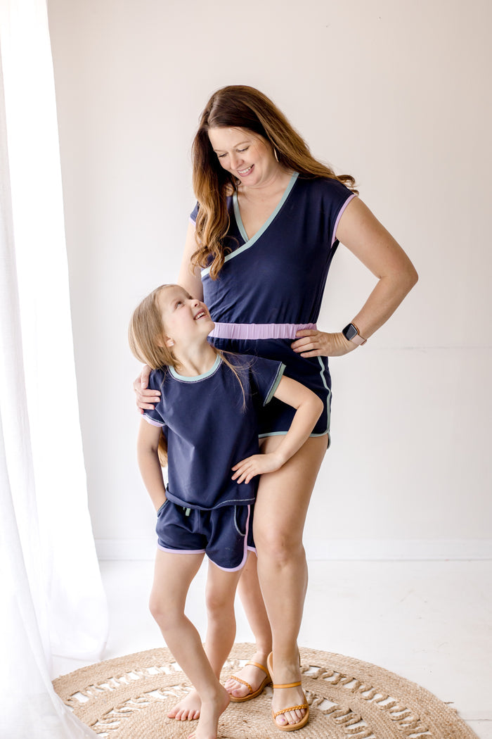 Women's Romper | Blue Skies Ahead