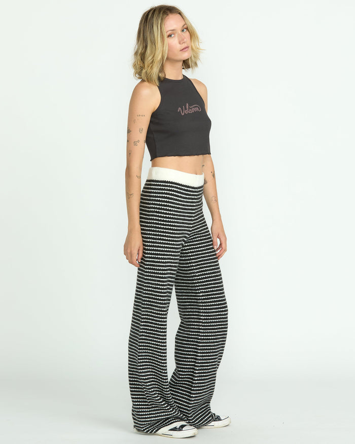 Women's Saltie Stones Pants-Black/White-Volcom
