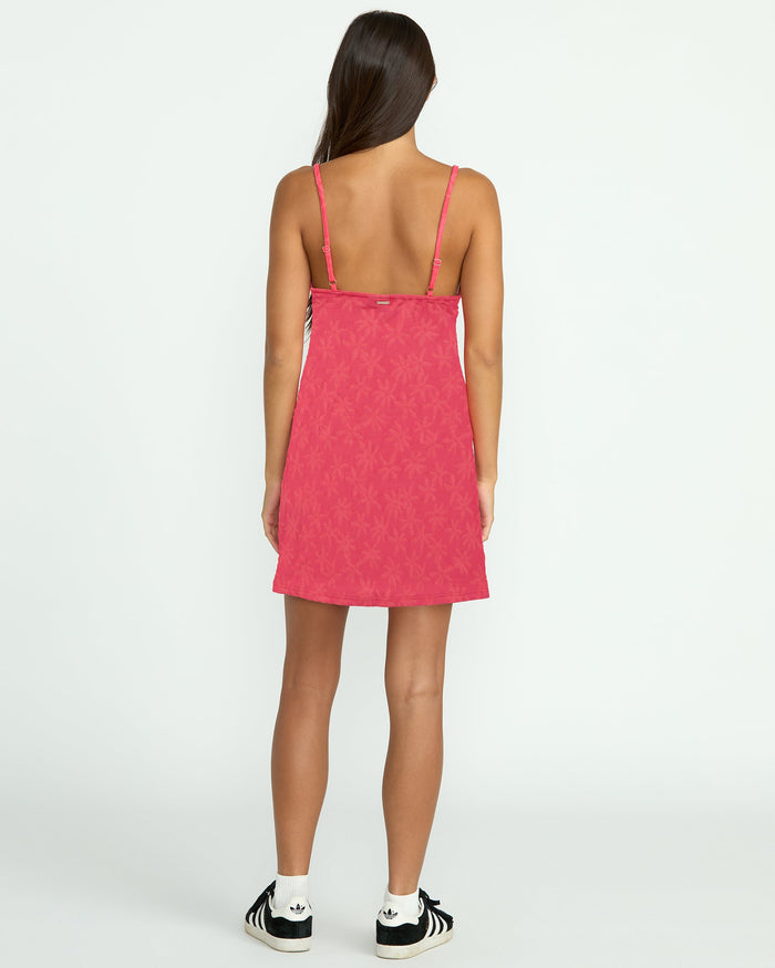 Women's Shella Good Dress-True Red-Volcom