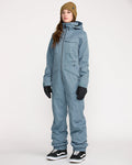 Women's Shiloh Snow Suit-Denim-Volcom