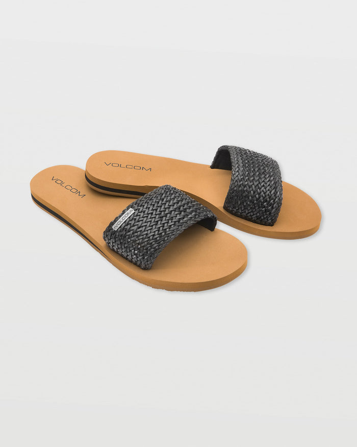 Women's Simple Slide Braid-Black-Volcom