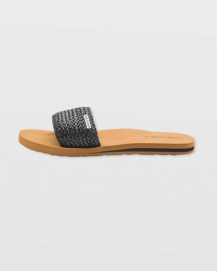 Women's Simple Slide Braid-Black-Volcom