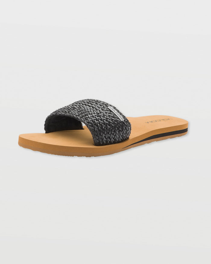 Women's Simple Slide Braid-Black-Volcom