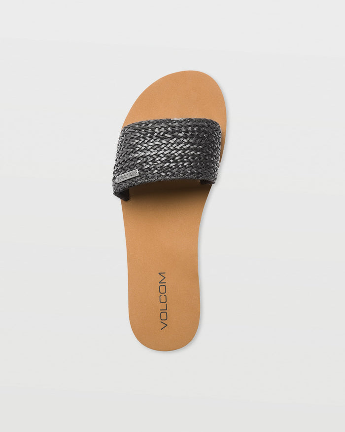 Women's Simple Slide Braid-Black-Volcom