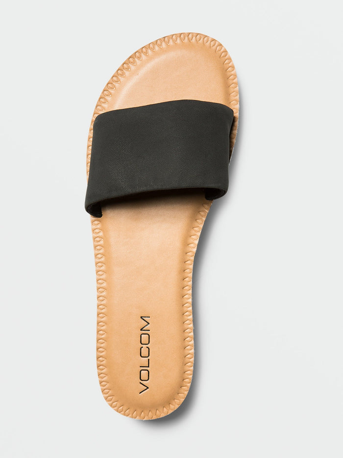 Women's Simple Slides-Black-Volcom