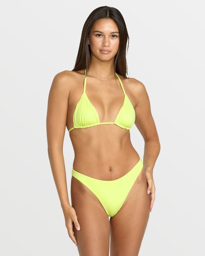 Women's Simply Seamless Tiny Bikini Bottom-Island Green-Volcom