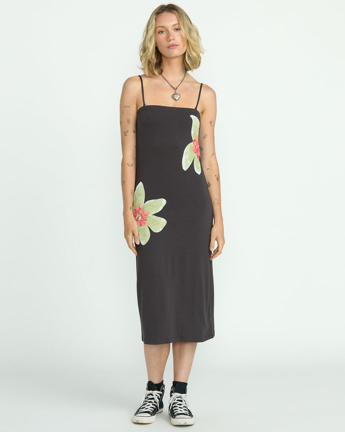 Women's Starstone Glow Dress-Black-Volcom