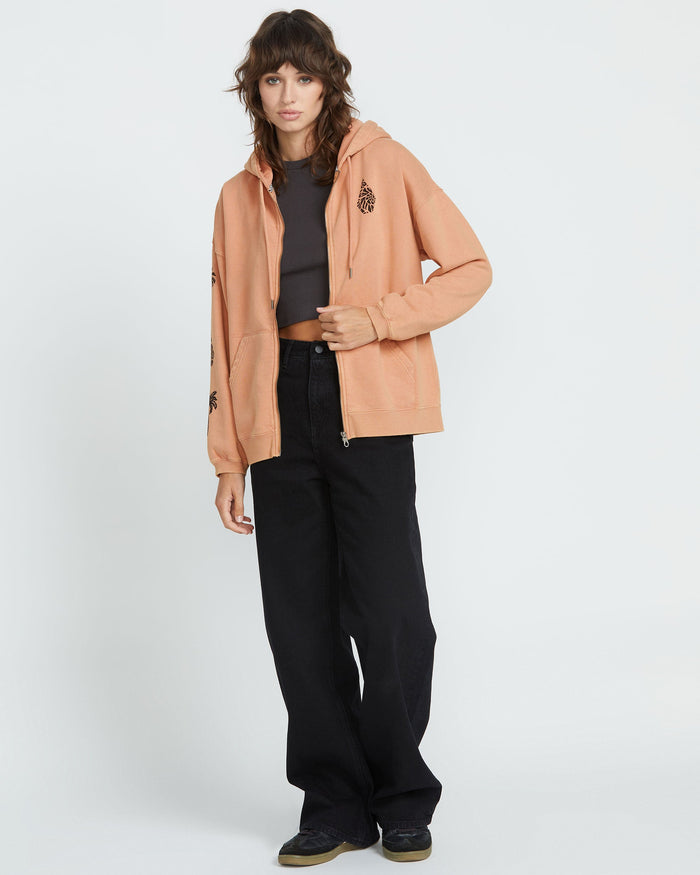 Volcom Women's Stone Art Up Zip