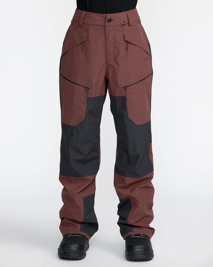 Women's Stone Mica 20K Pants-Oxblood-Volcom