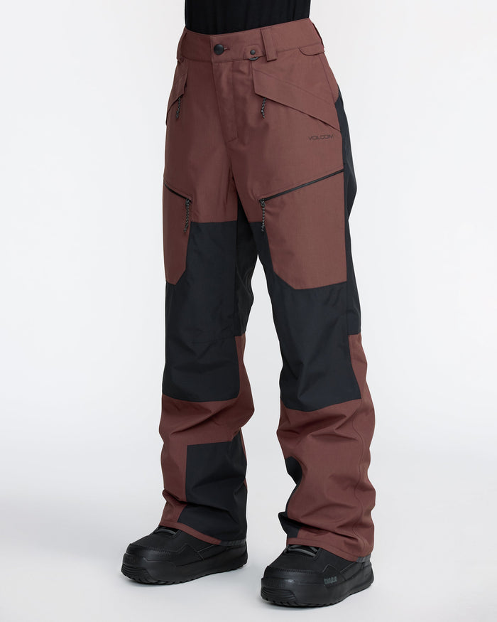 Women's Stone Mica 20K Pants-Oxblood-Volcom