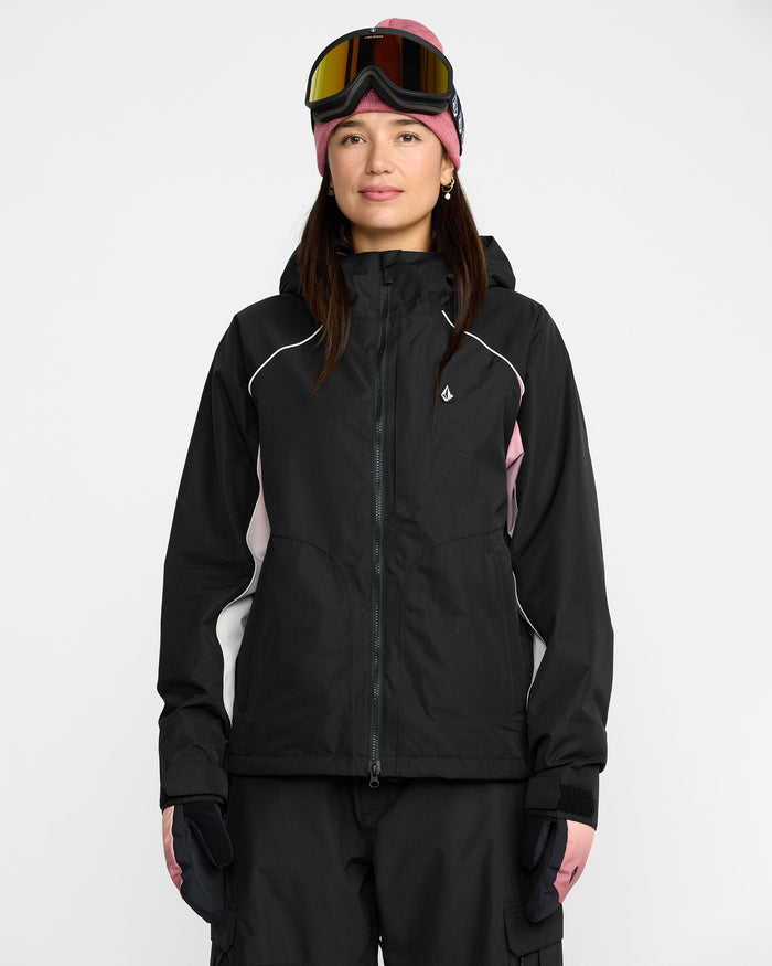 Women's Stone Smokeshow 20K Jacket-Black-Volcom