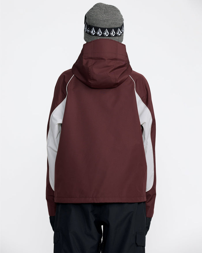 Women's Stone Smokeshow 20K Jacket-Oxblood-Volcom
