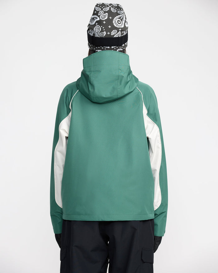 Women's Stone Smokeshow 20K Jacket-Spruce Green-Volcom