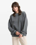 Women's Stone Soft Crew-Charcoal-Volcom