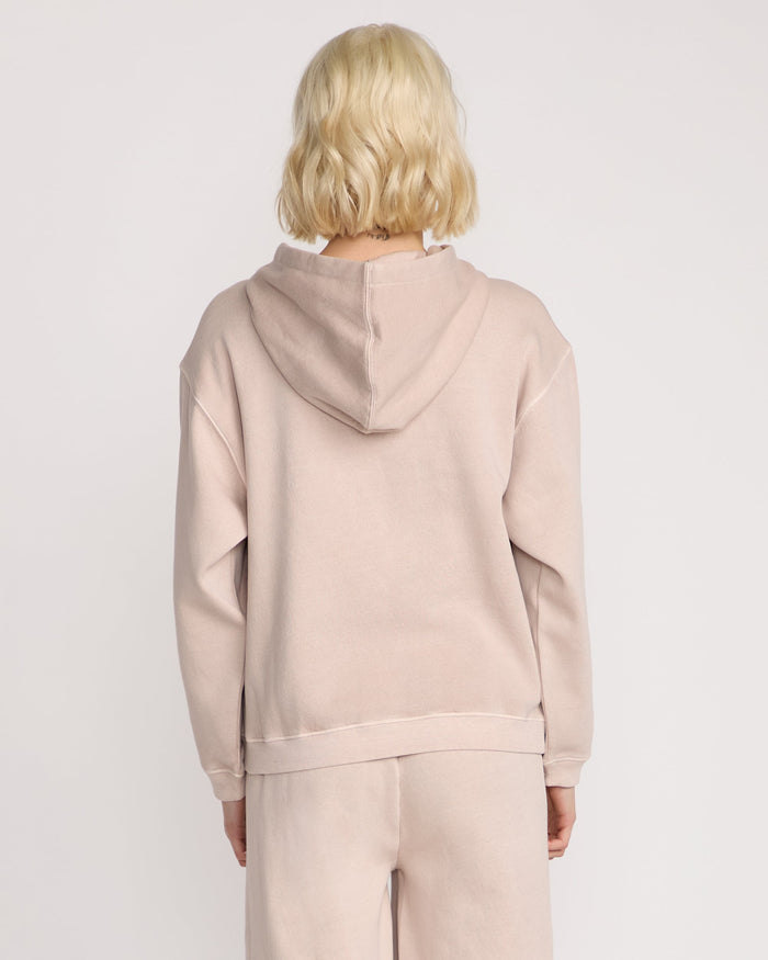 Women's Stone Soft Hoodie-Khakiest-Volcom