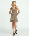 Women's Stoneway Dress-Vintage Black-Volcom