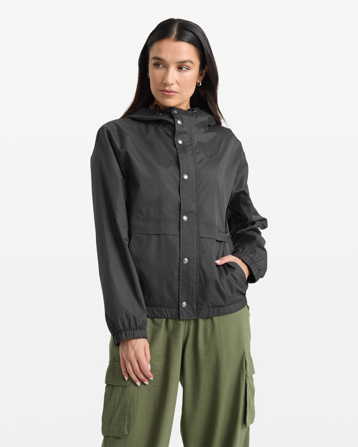 Women's Stonewind Jacket-Vintage Black-Volcom