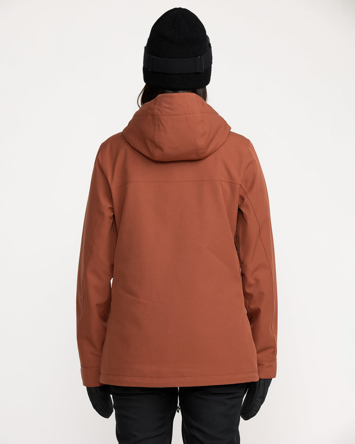 Women's Stoney Shadow Insulated Jacket-Henna-Volcom