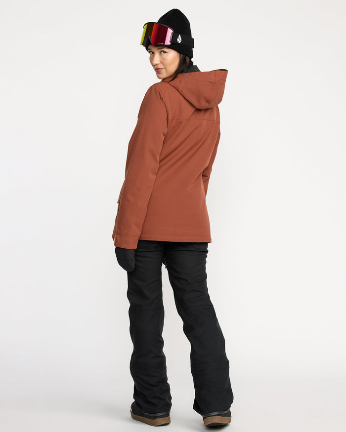 Volcom Women's Stoney Shadow Insulated Jacket Henna