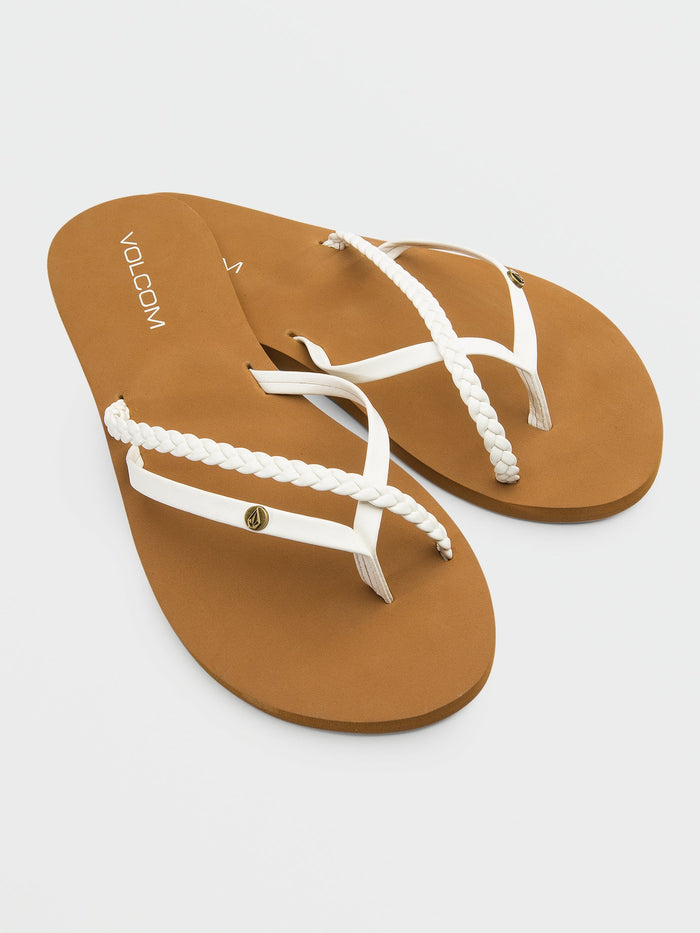 Women's Thrills II Sandals-White-Volcom