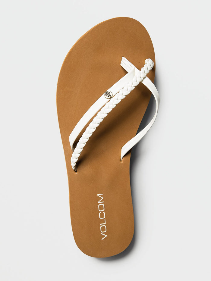 Women's Thrills II Sandals-White-Volcom