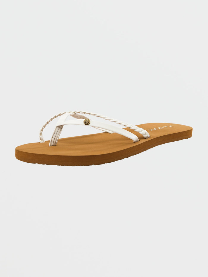Women's Thrills II Sandals-White-Volcom
