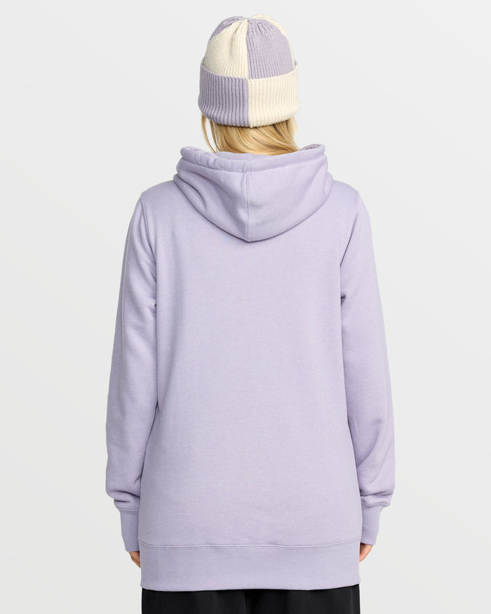 Women's Tower Pullover Fleece-Lavender Aura-Volcom