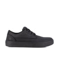 Women's True Soft Toe Water and Slip Resistant Work Sneakers-Black-Volcom