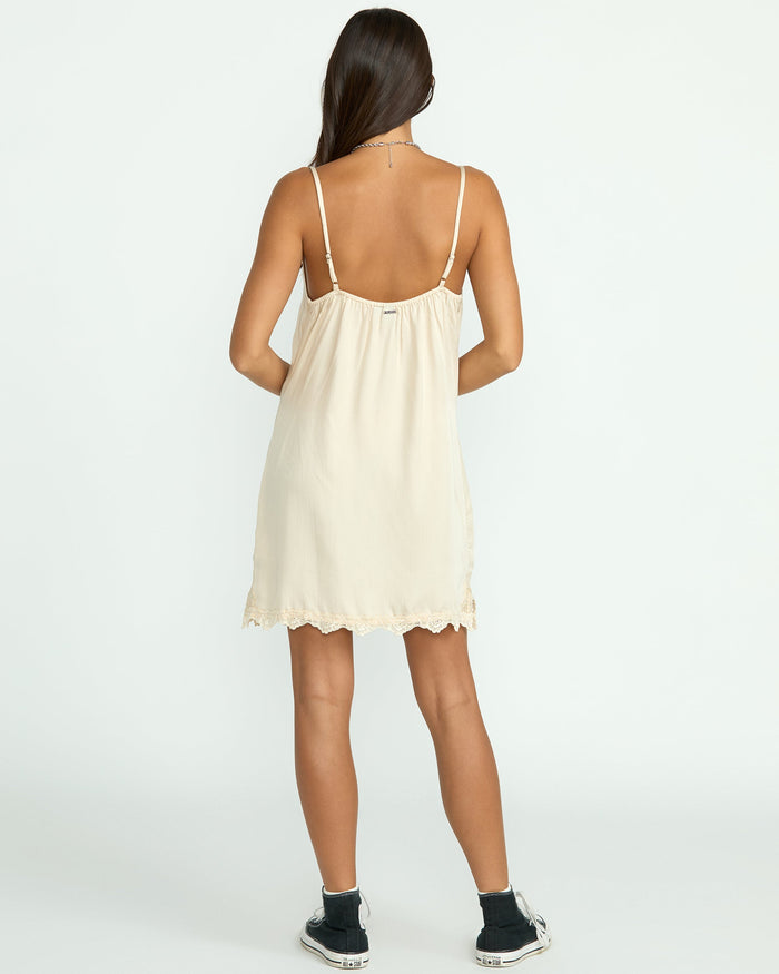 Women's Unreality Dress-Oat-Volcom