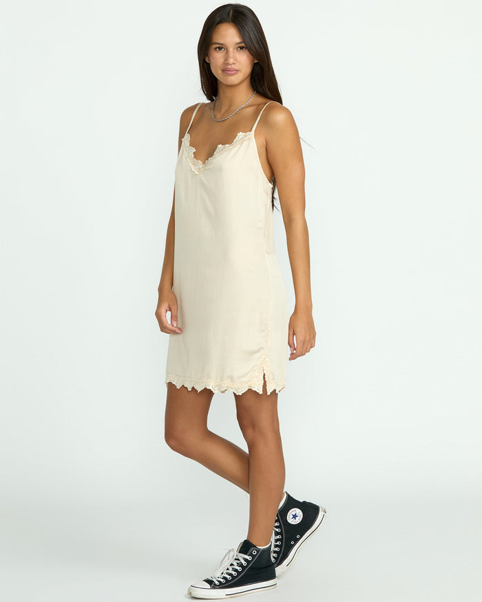 Women's Unreality Dress-Oat-Volcom