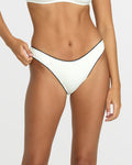 Women's V Baby V Bottom Bikini Bottom-Star White-Volcom