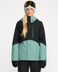 Women's V.Co Tech Eras Gore-Tex Insulated Jacket-Arctic Blue-Volcom