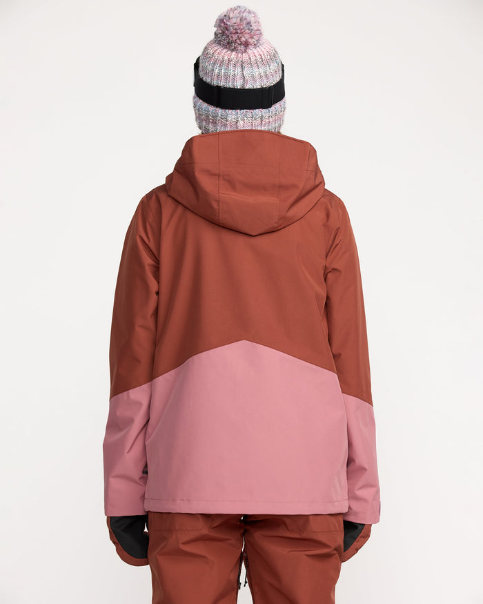 Women's V.Co Tech Eras Gore-Tex Insulated Jacket-Henna-Volcom