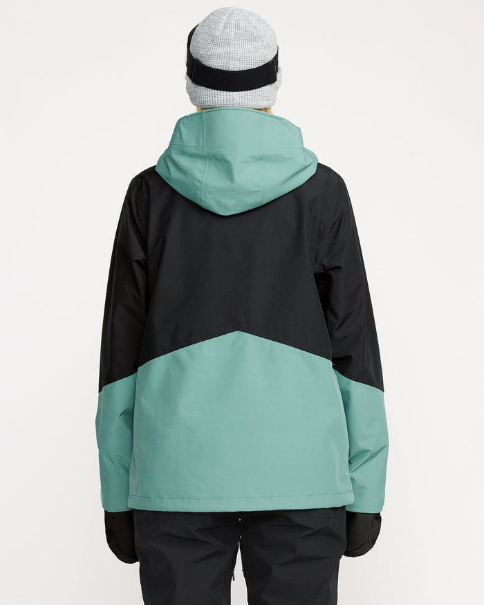 Women's V.Co Tech Eras Gore-Tex Insulated Jacket-Arctic Blue-Volcom