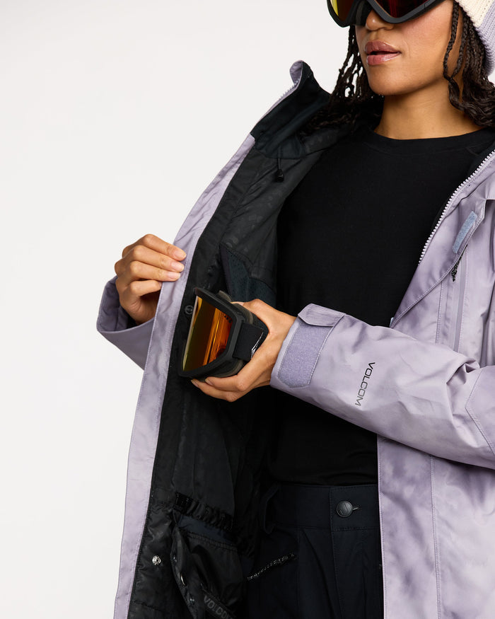 Women's V.Co Tech Eras Gore-Tex Insulated Jacket-Lavender Aura-Volcom