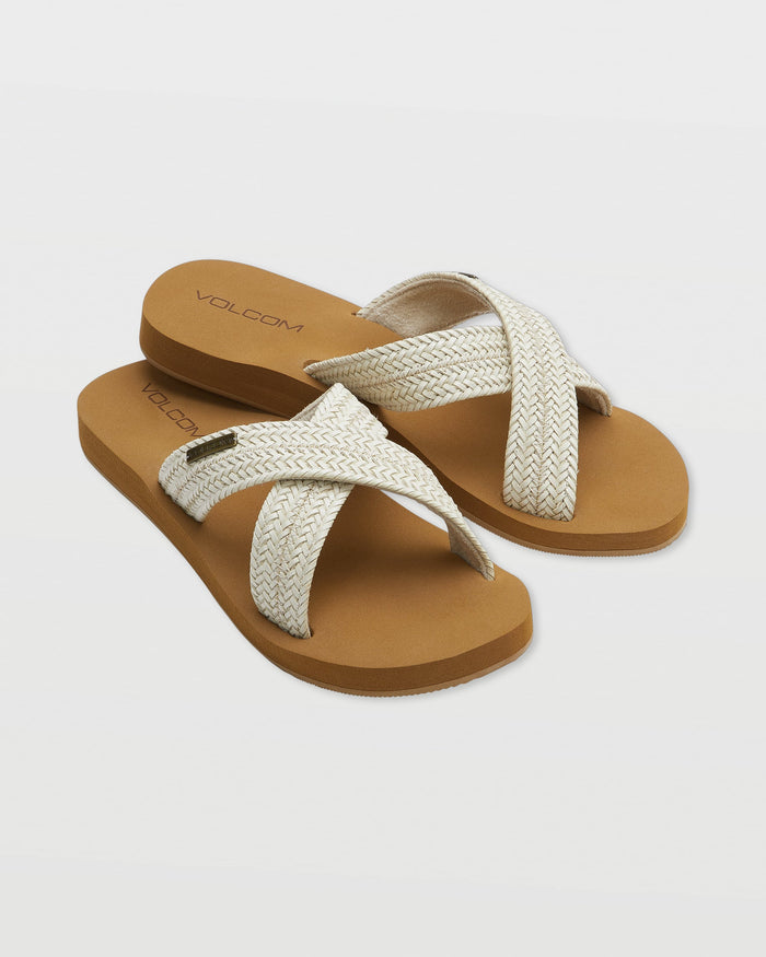 Women's Volcom Double Cross-Cream-Volcom