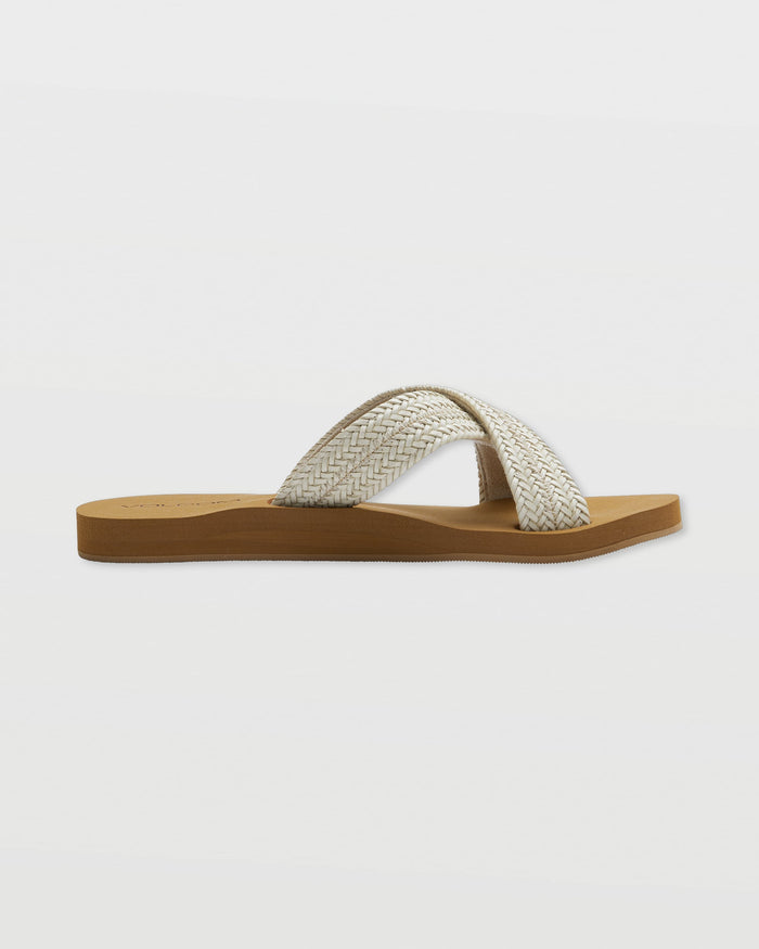 Women's Volcom Double Cross-Cream-Volcom