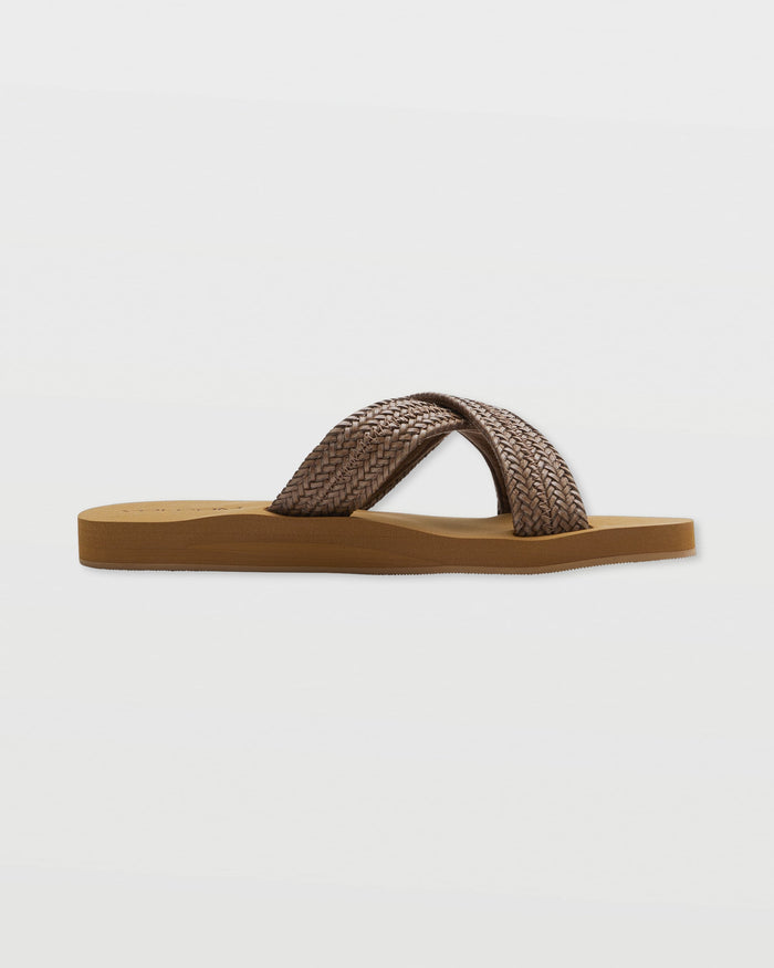 Women's Volcom Double Cross-Dark Brown-Volcom