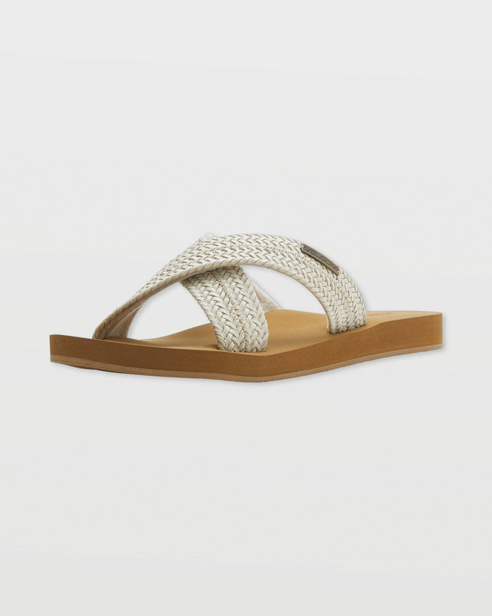 Women's Volcom Double Cross-Cream-Volcom